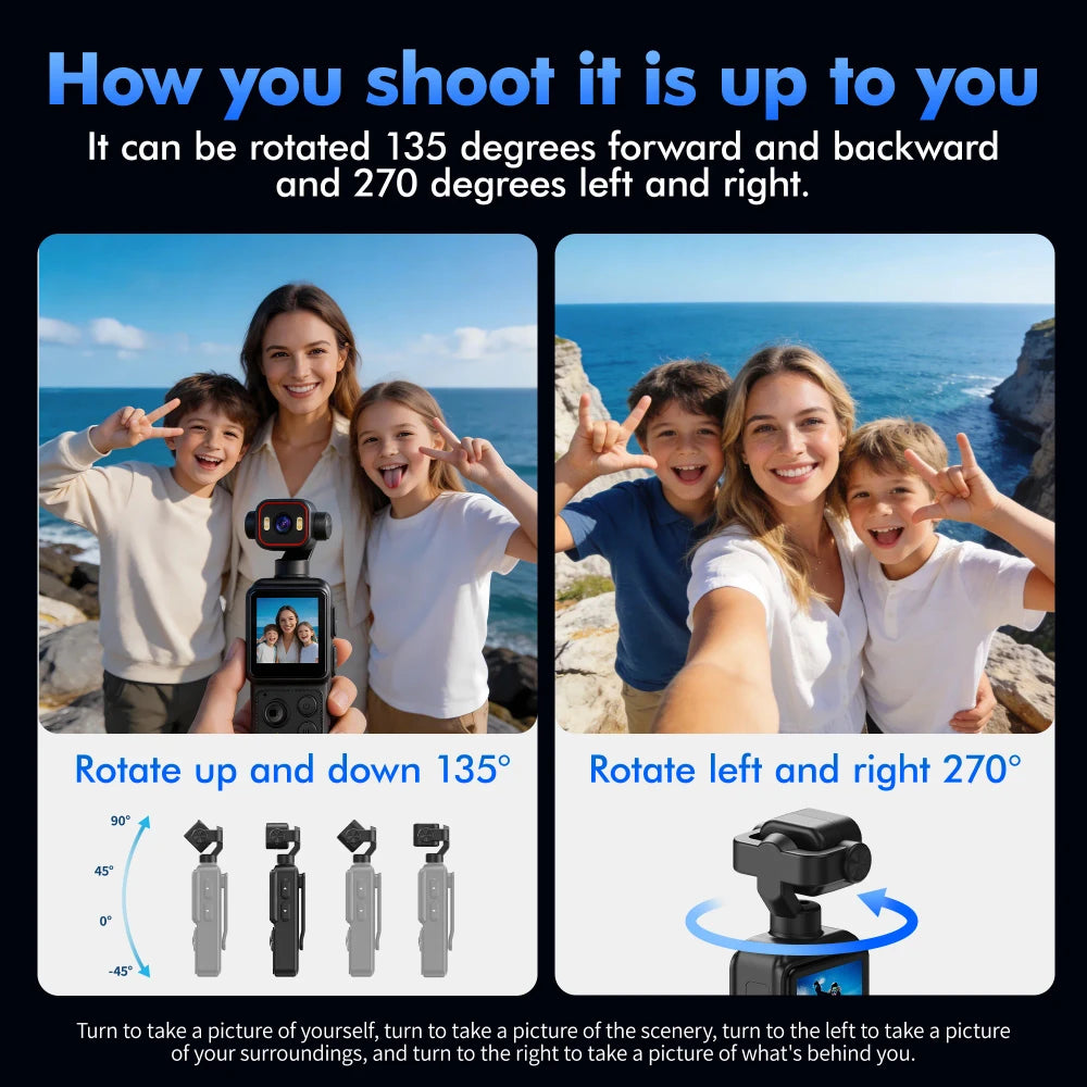 Mini 4K WiFi Action Camera