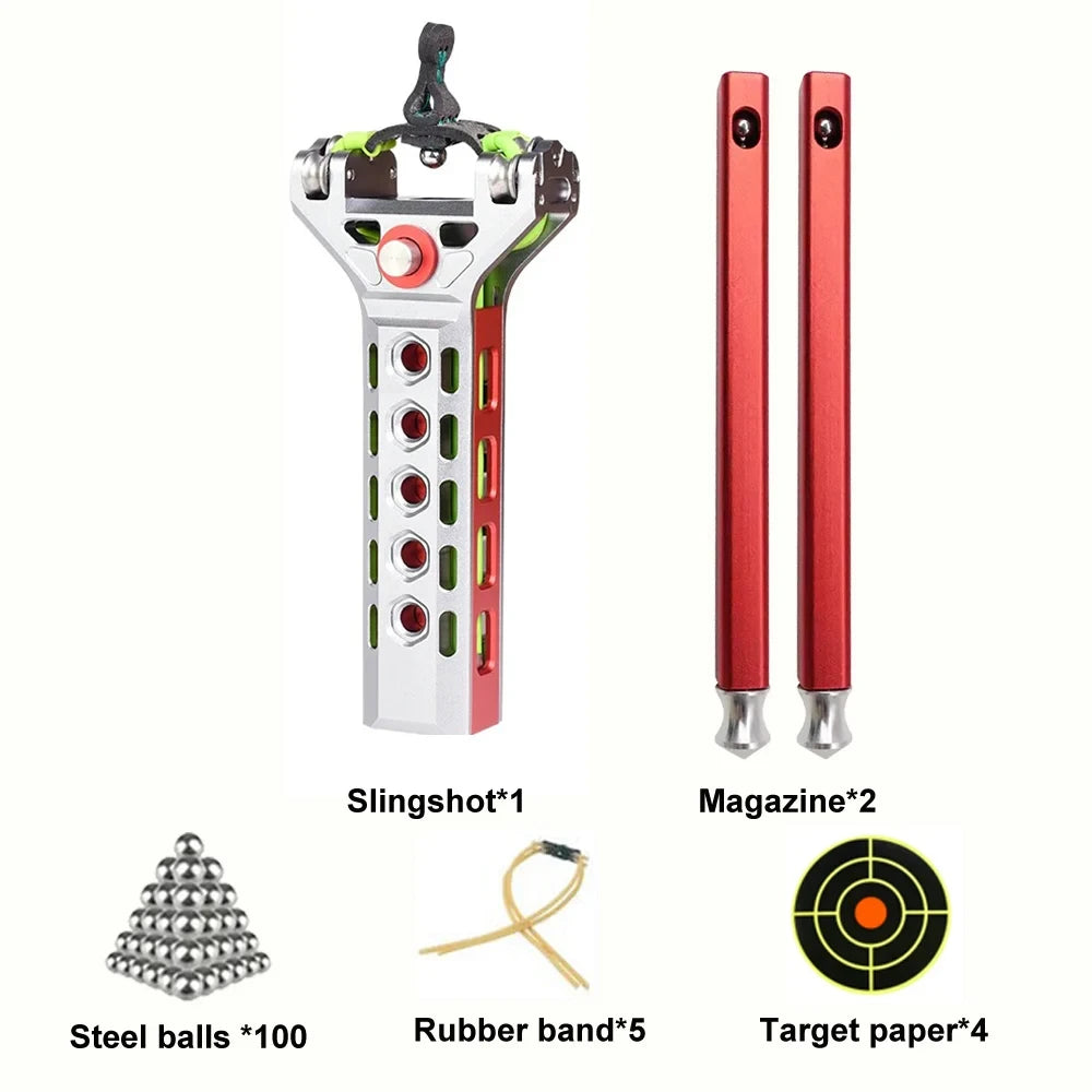 Aluminum Automatic Slingshot Magazine