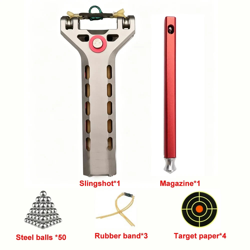 Aluminum Automatic Slingshot Magazine